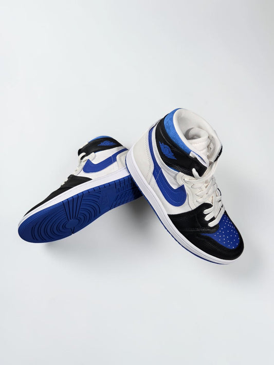 Air Jordan 1 High Method of Man blanc vue de profil