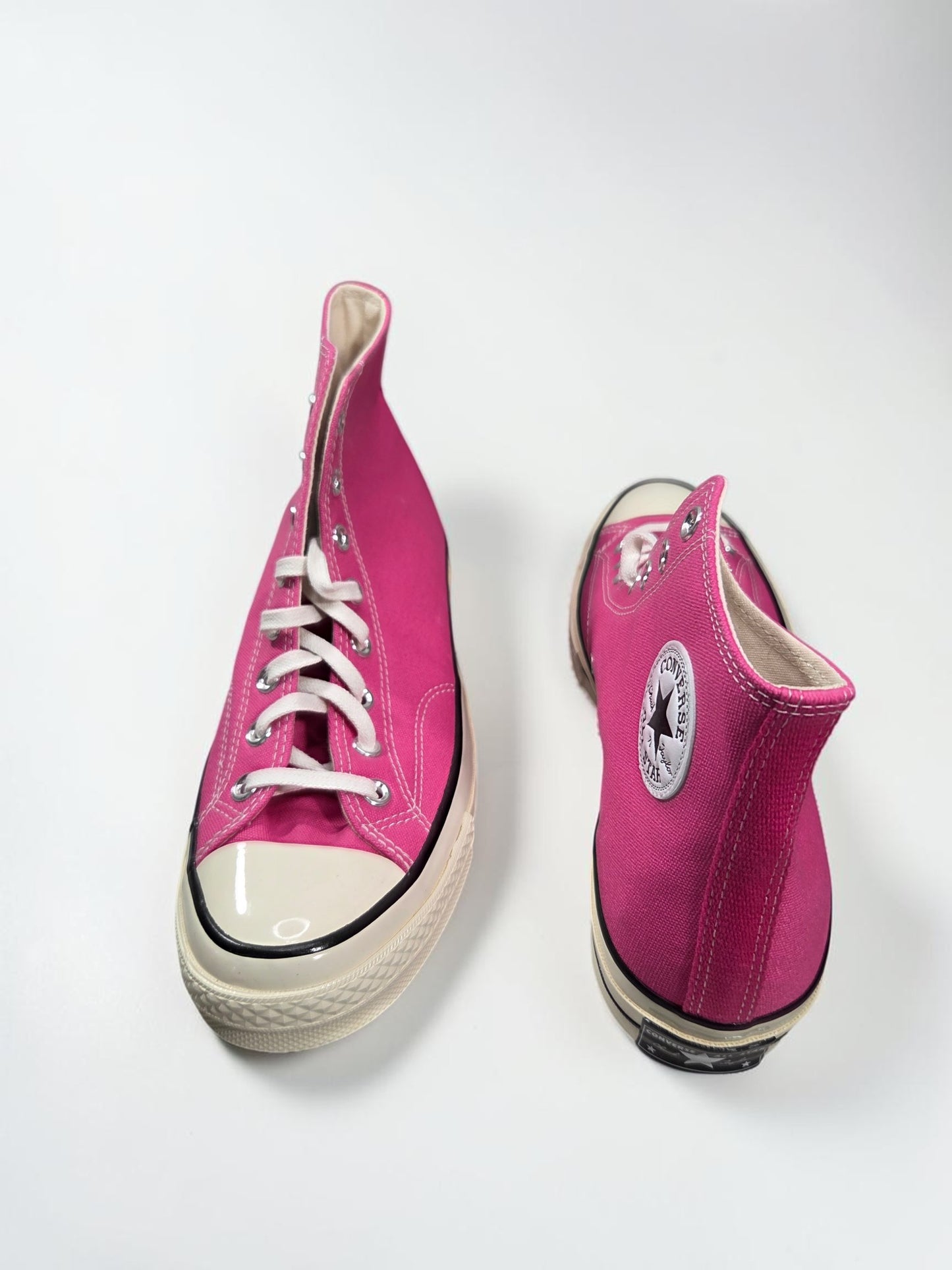 Converse Chuck 70 High Top rose rose détail logo