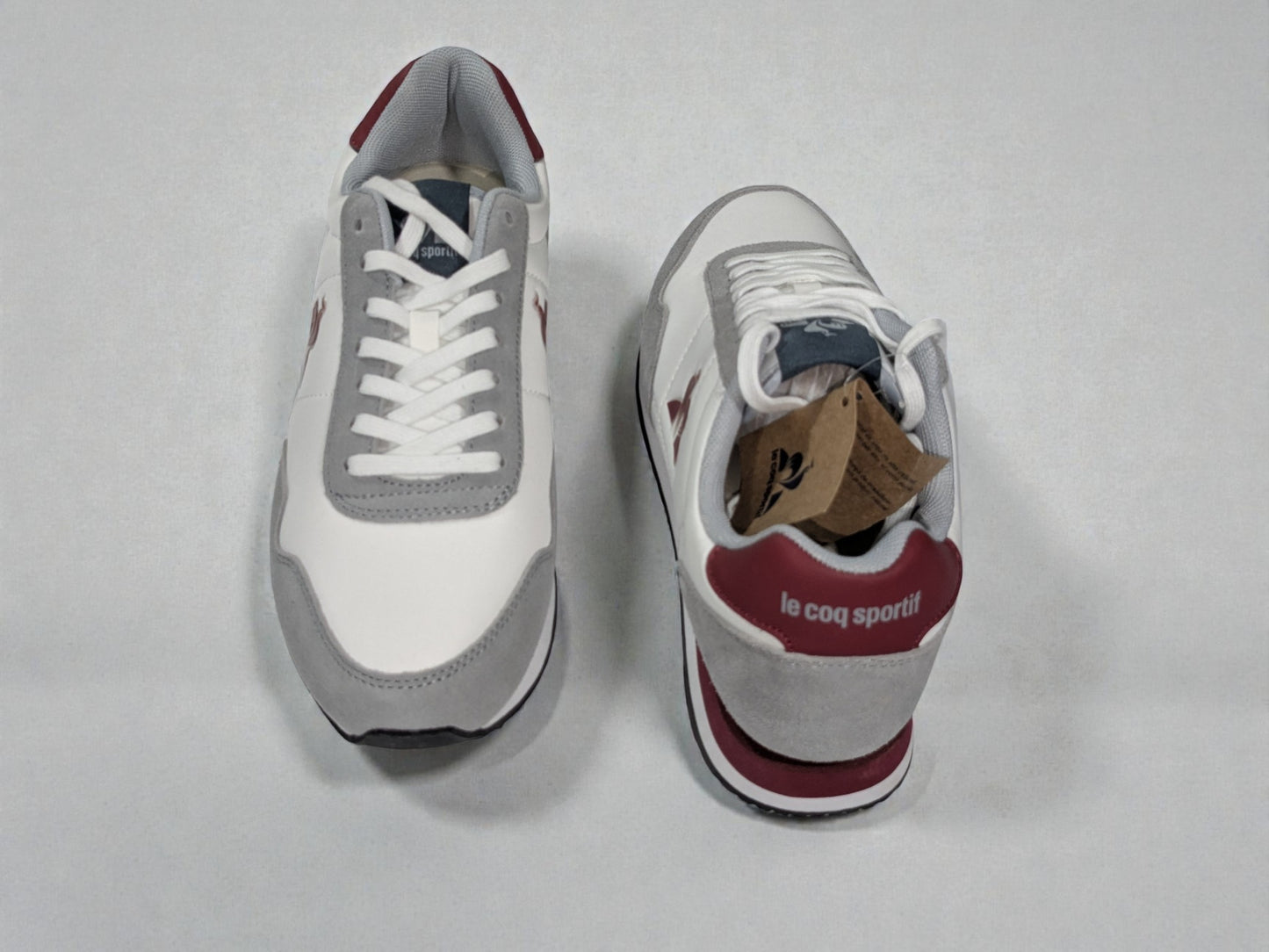 Le Coq Sportif Astra 2 blanc détail logo