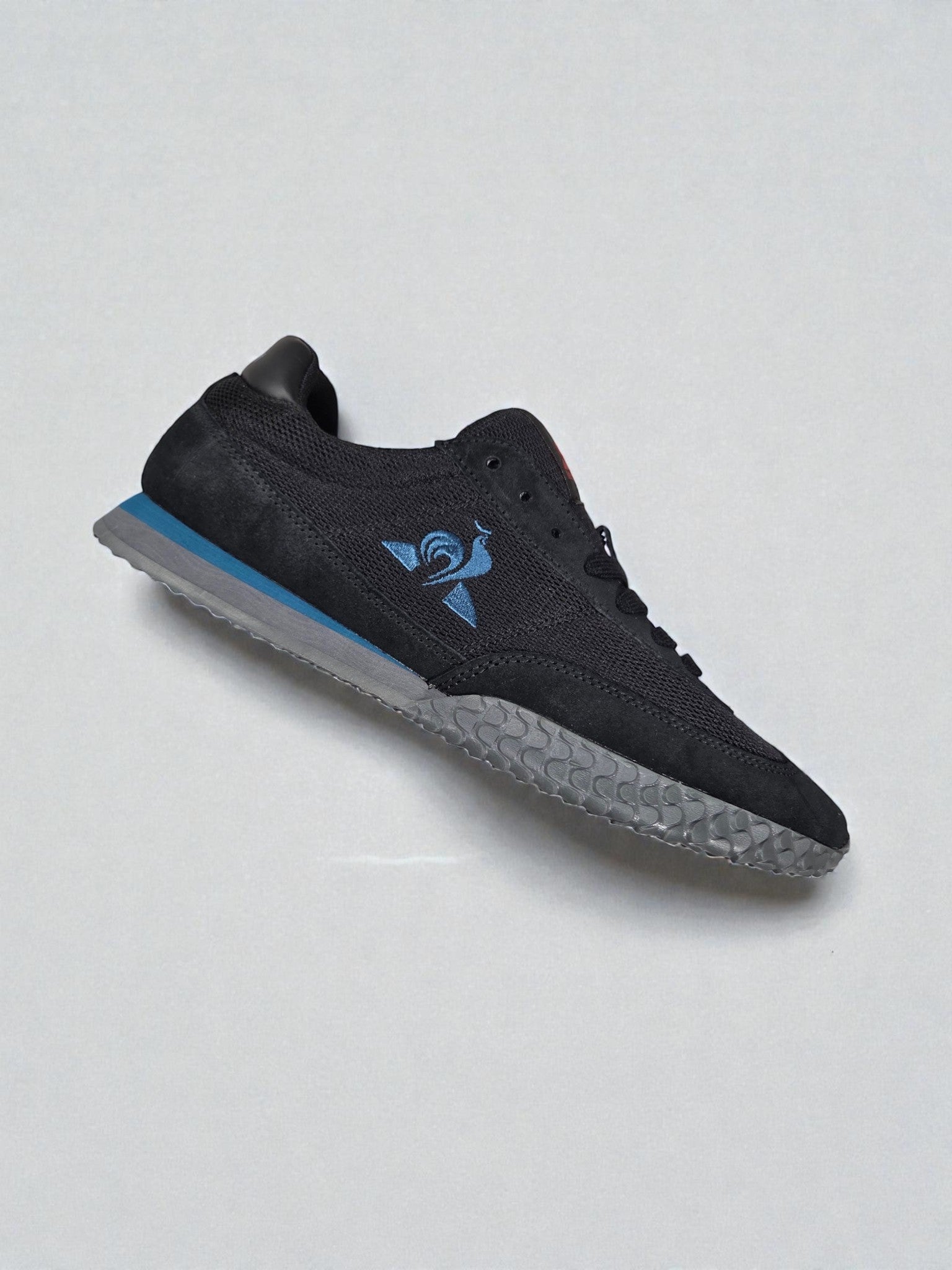 Le Coq Sportif Veloce tricolor dark noir vue trois quarts