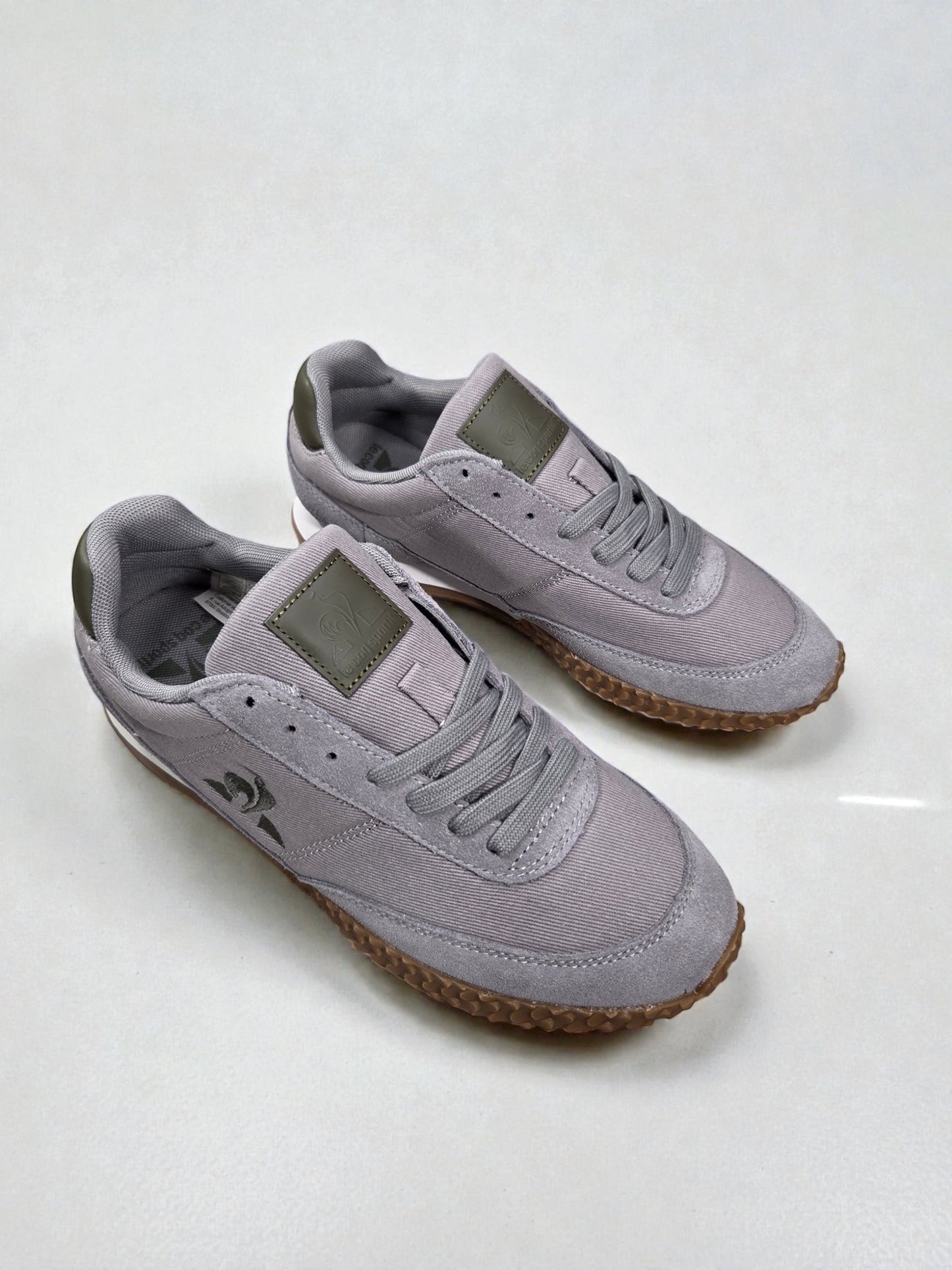 Le Coq Sportif Veloce 2 TWILL grise gris vue de dessus