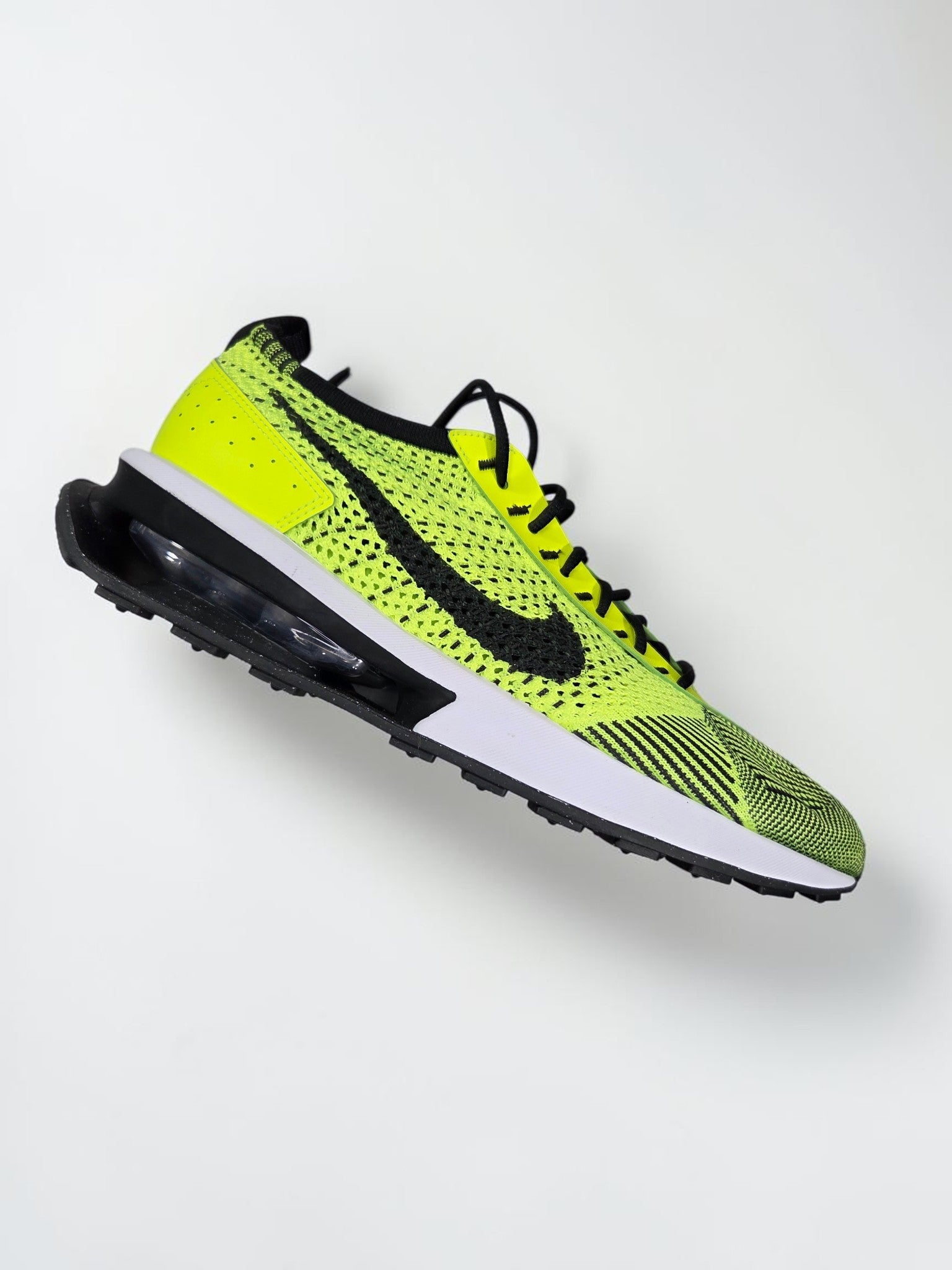 Nike Air Max Flyknit Racer jaune/noir - vue 1