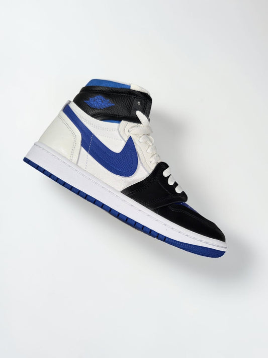 Air Jordan 1 High Method of Man blanc vue trois quarts