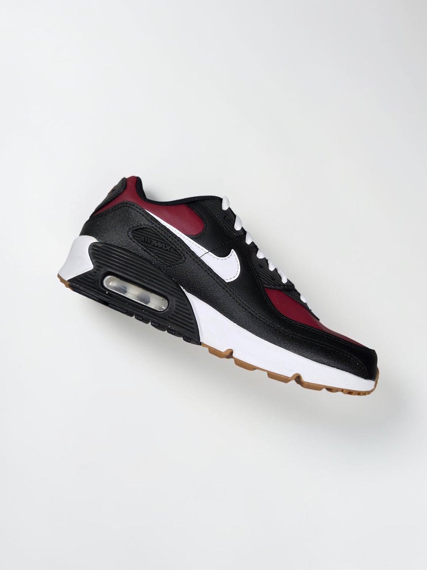 Nike Air Max 90 LTR blanc vue trois quarts