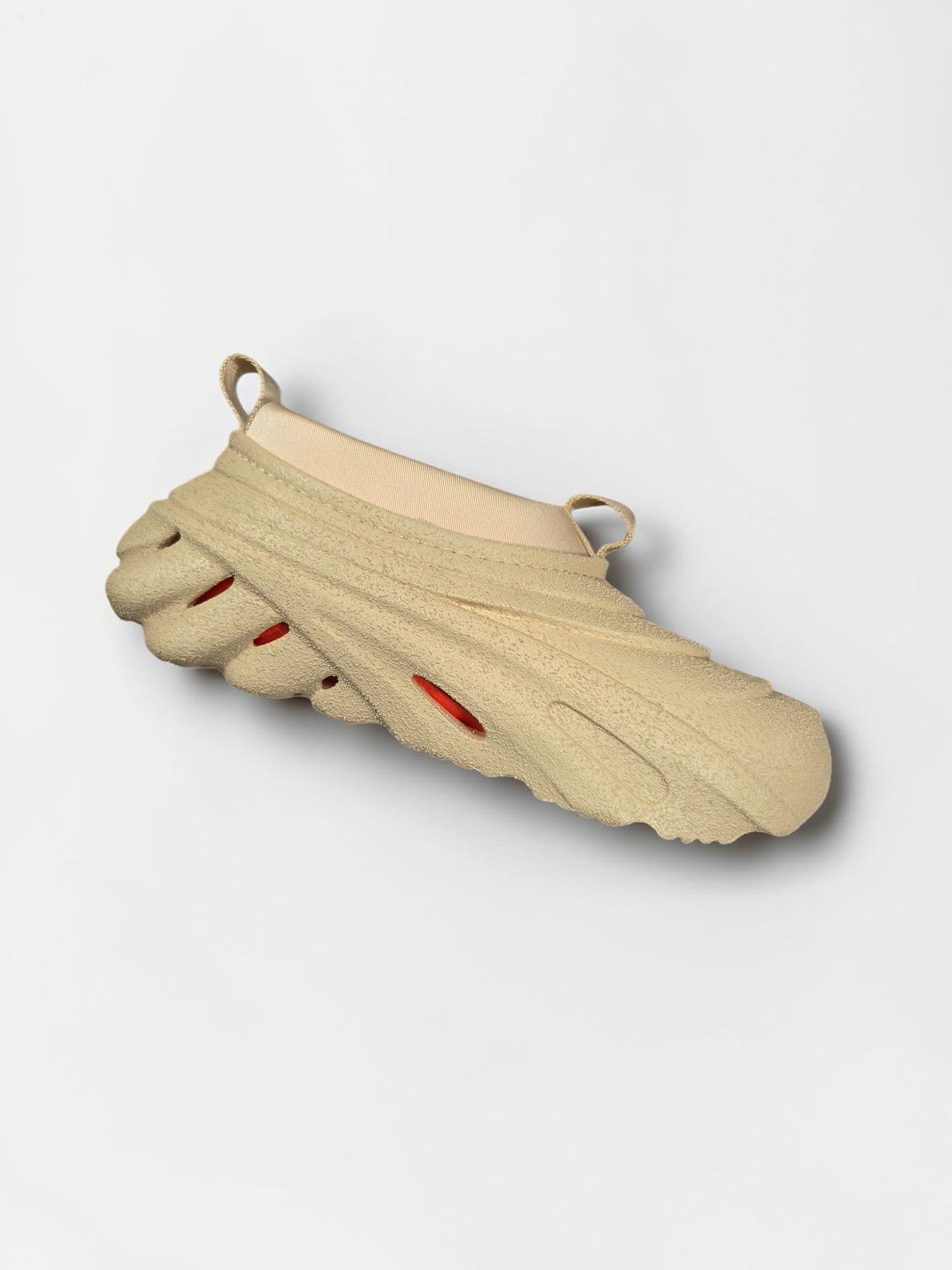 Crocs Echo Sand Storm beige vue trois quarts