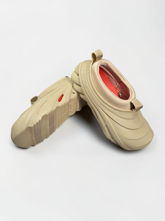 Crocs Echo Sand Storm beige vue de profil