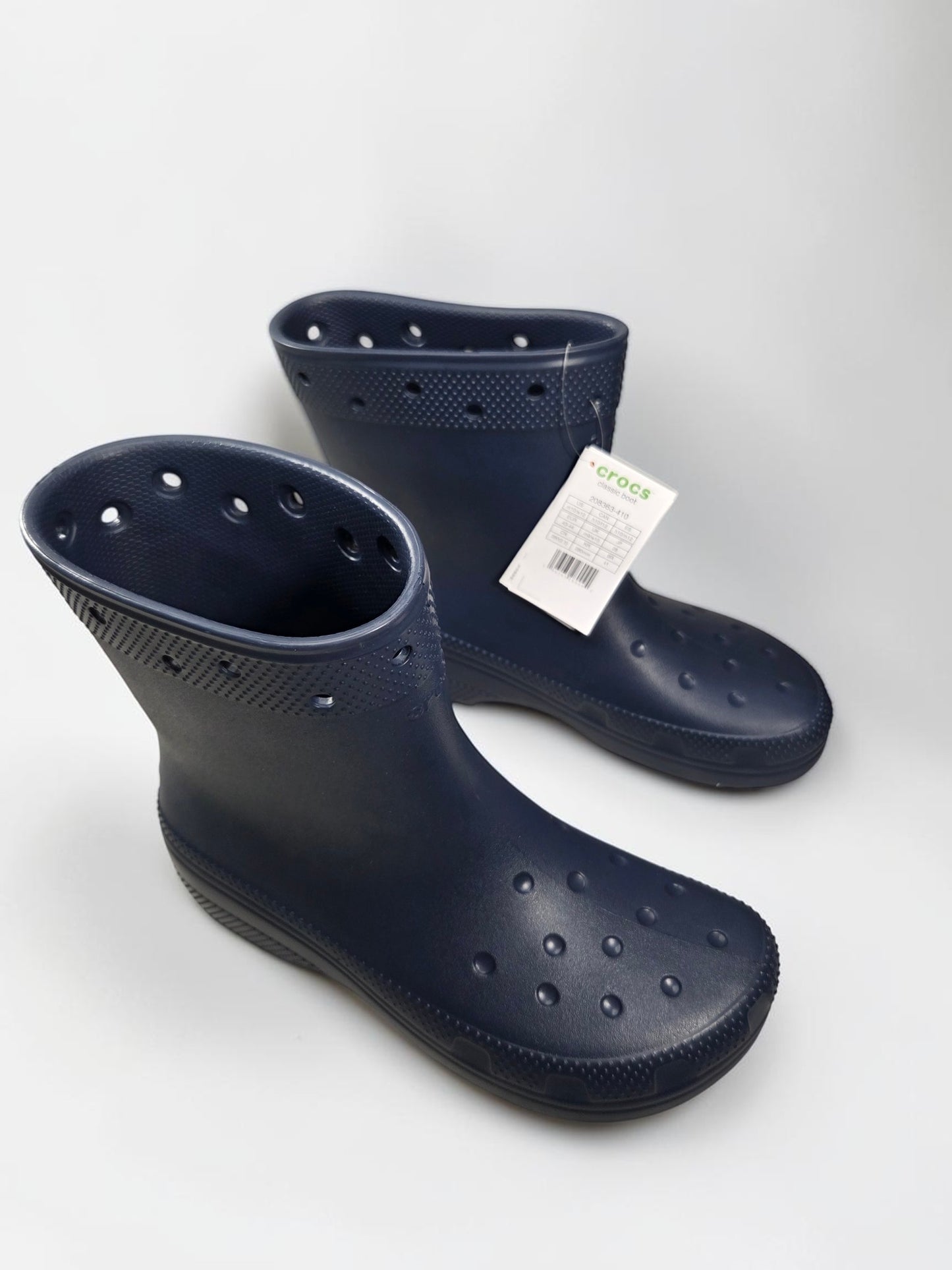 CROCS Classic Rain Boot Marine bleu vue de profil