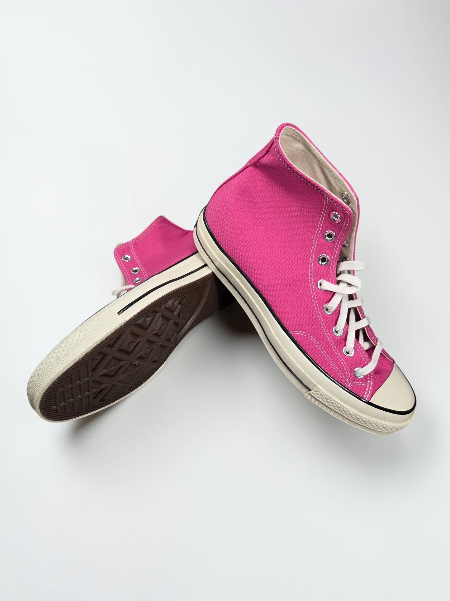 Converse Chuck 70 High Top rose rose vue de profil