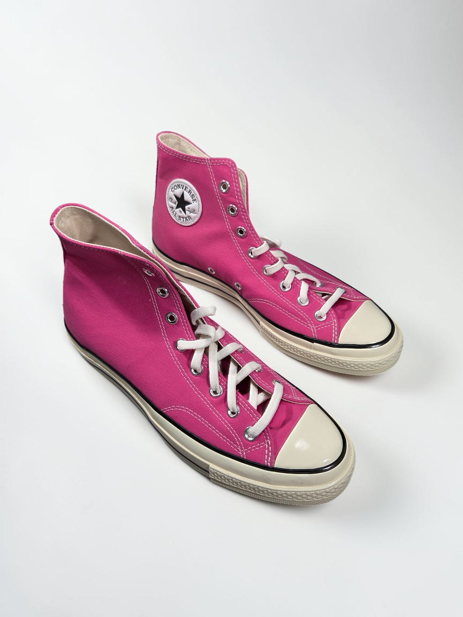 Converse Chuck 70 High Top rose rose vue de dessus