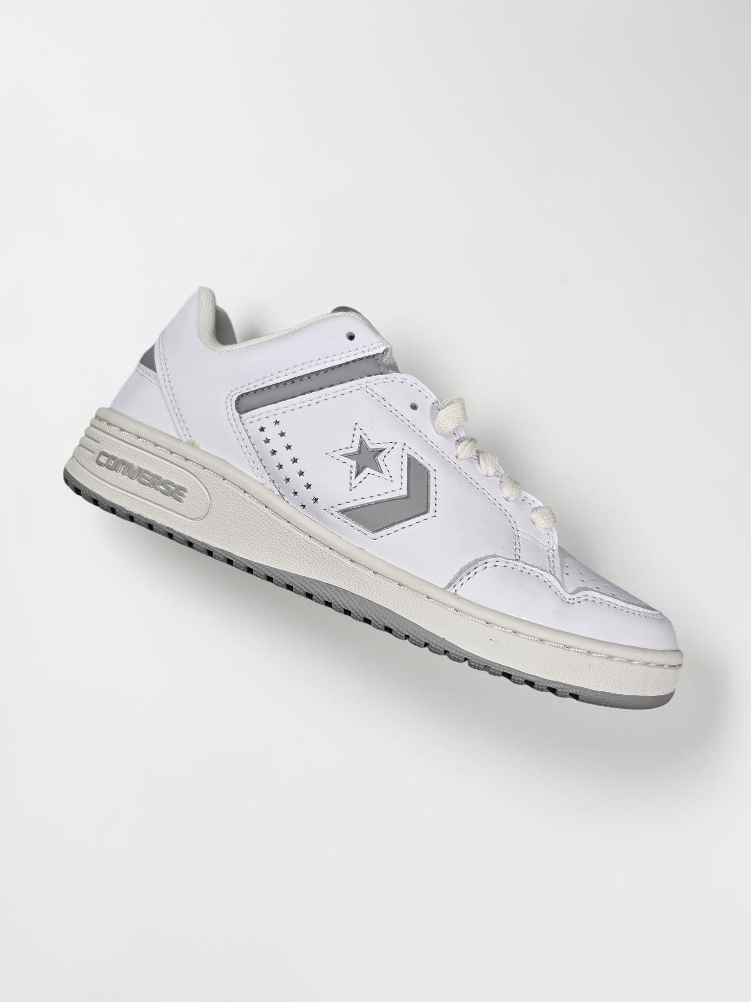 Converse Weapon blanc vue trois quarts