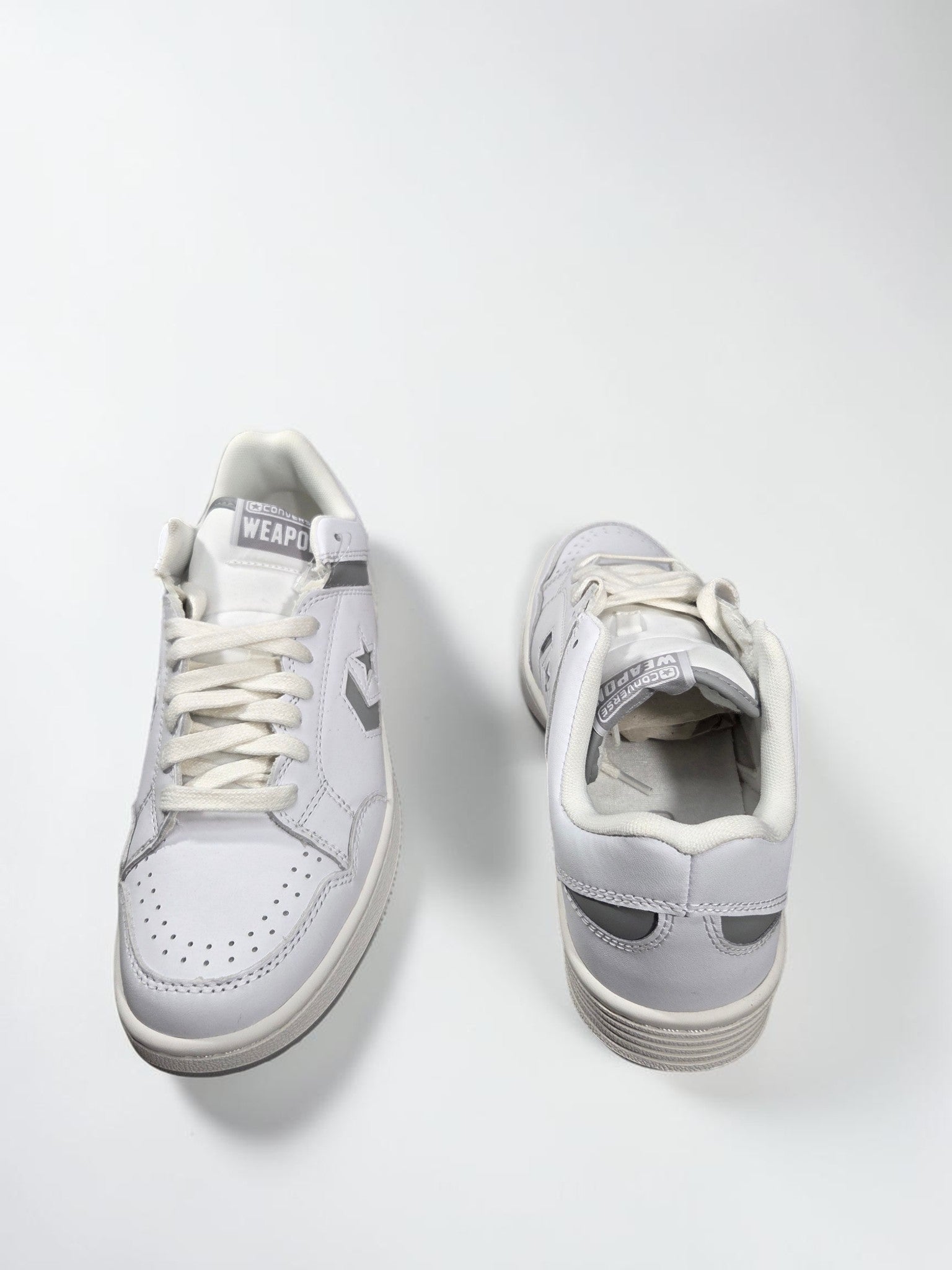 Converse Weapon blanc détail logo