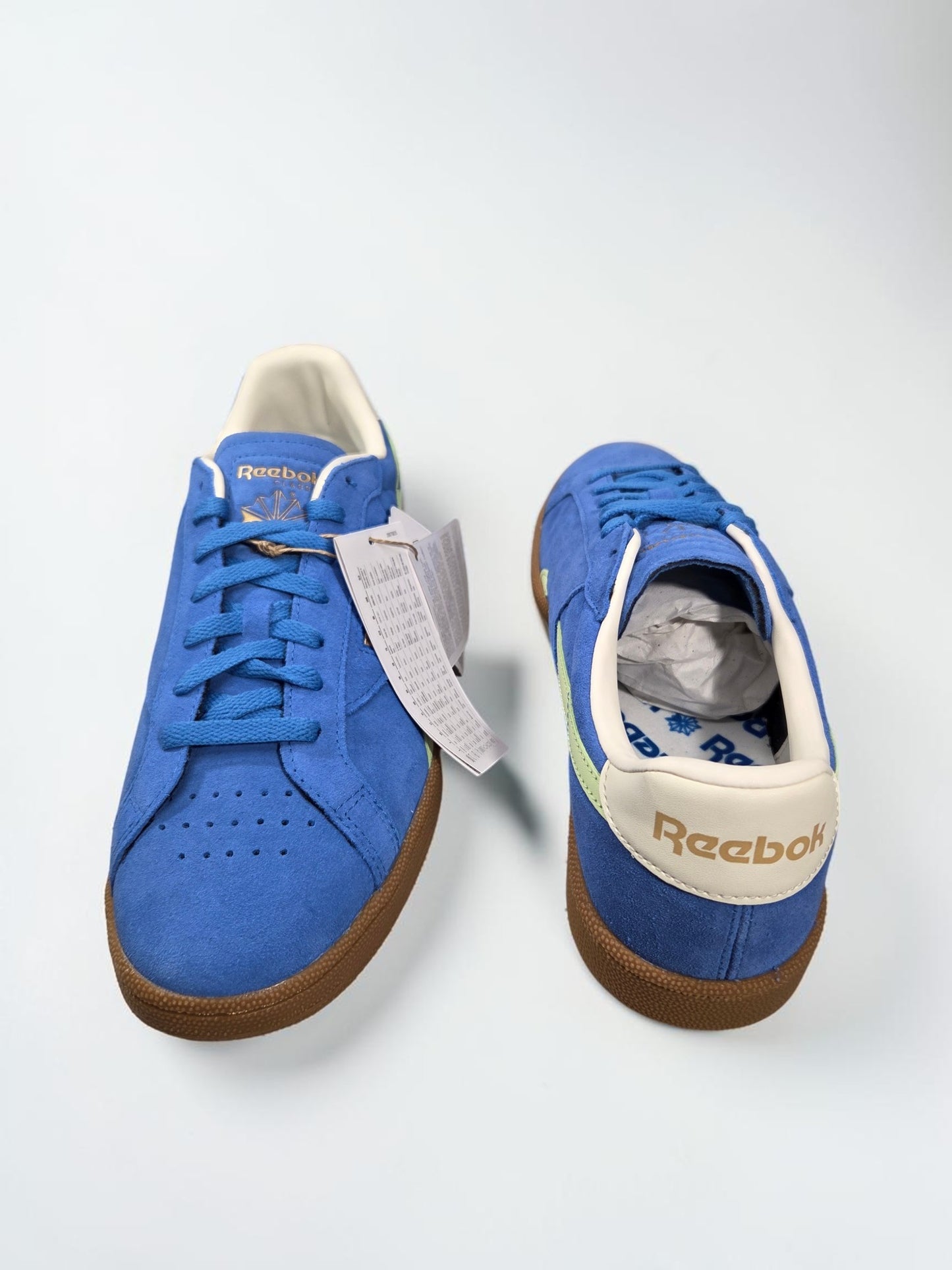 Reebok Club C Ground bleu bleu détail logo