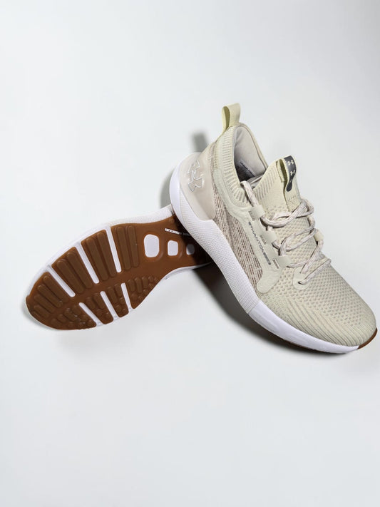 Under Armour Phantom 3 beige vue de profil