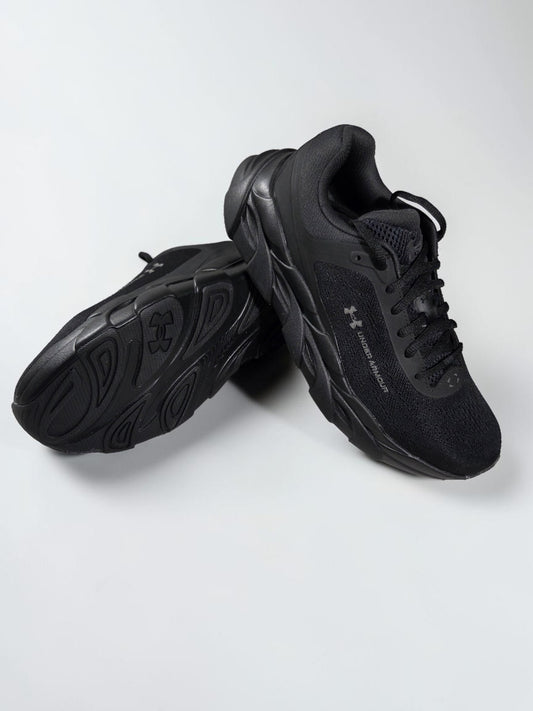 Under Armour Halo Runner noir vue de profil
