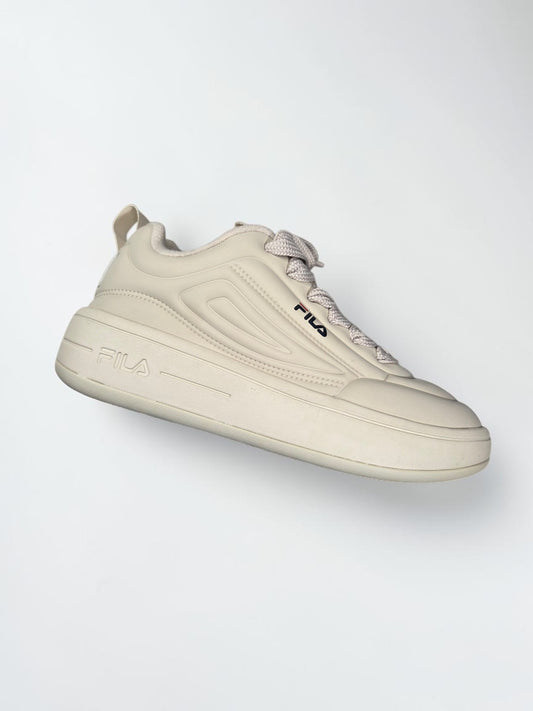 Fila Superbubble beige beige vue trois quarts