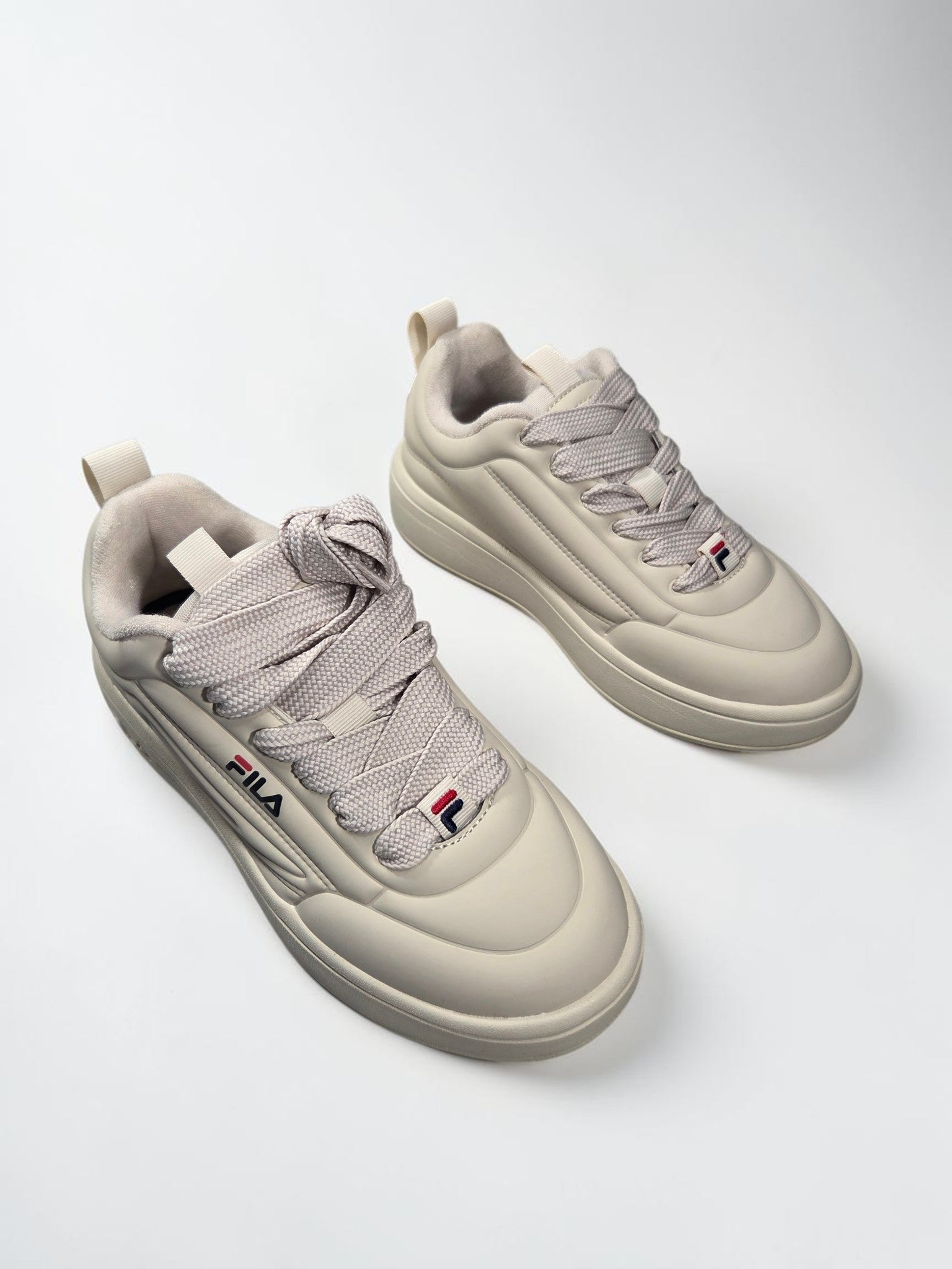 Fila Superbubble beige beige vue de dessus