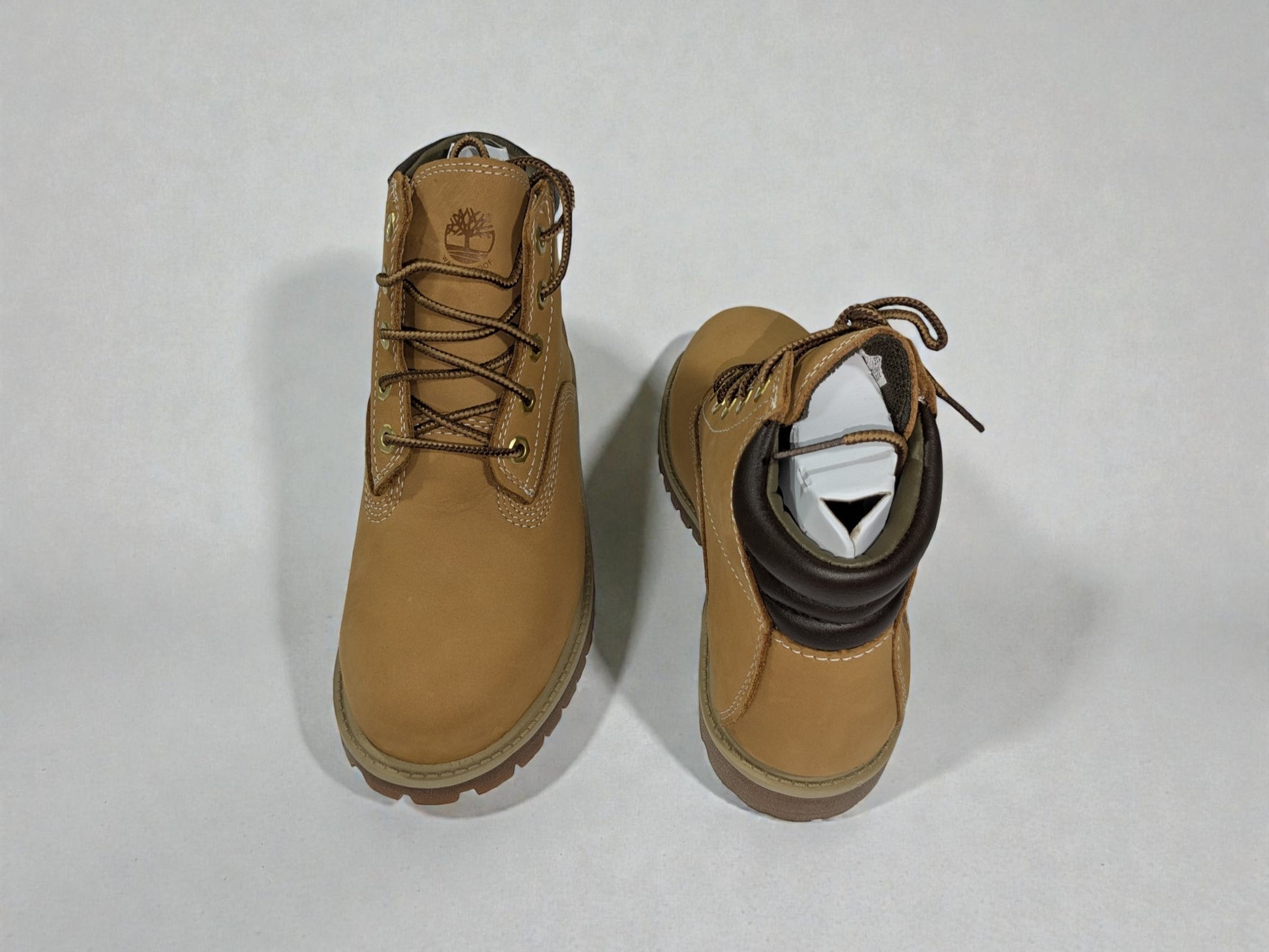 Timberland Alburn marron détail logo