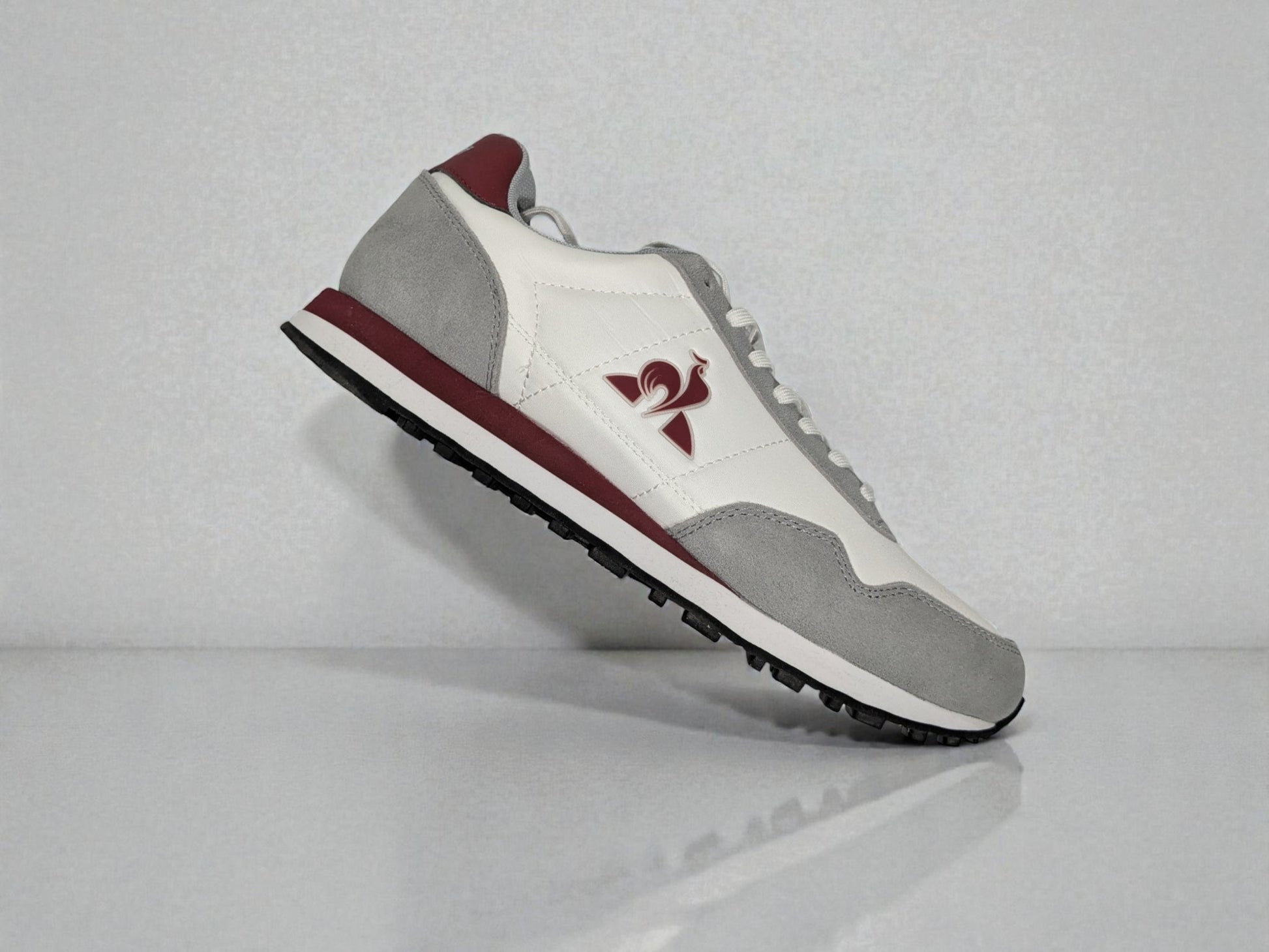 Le Coq Sportif Astra 2 blanc vue trois quarts