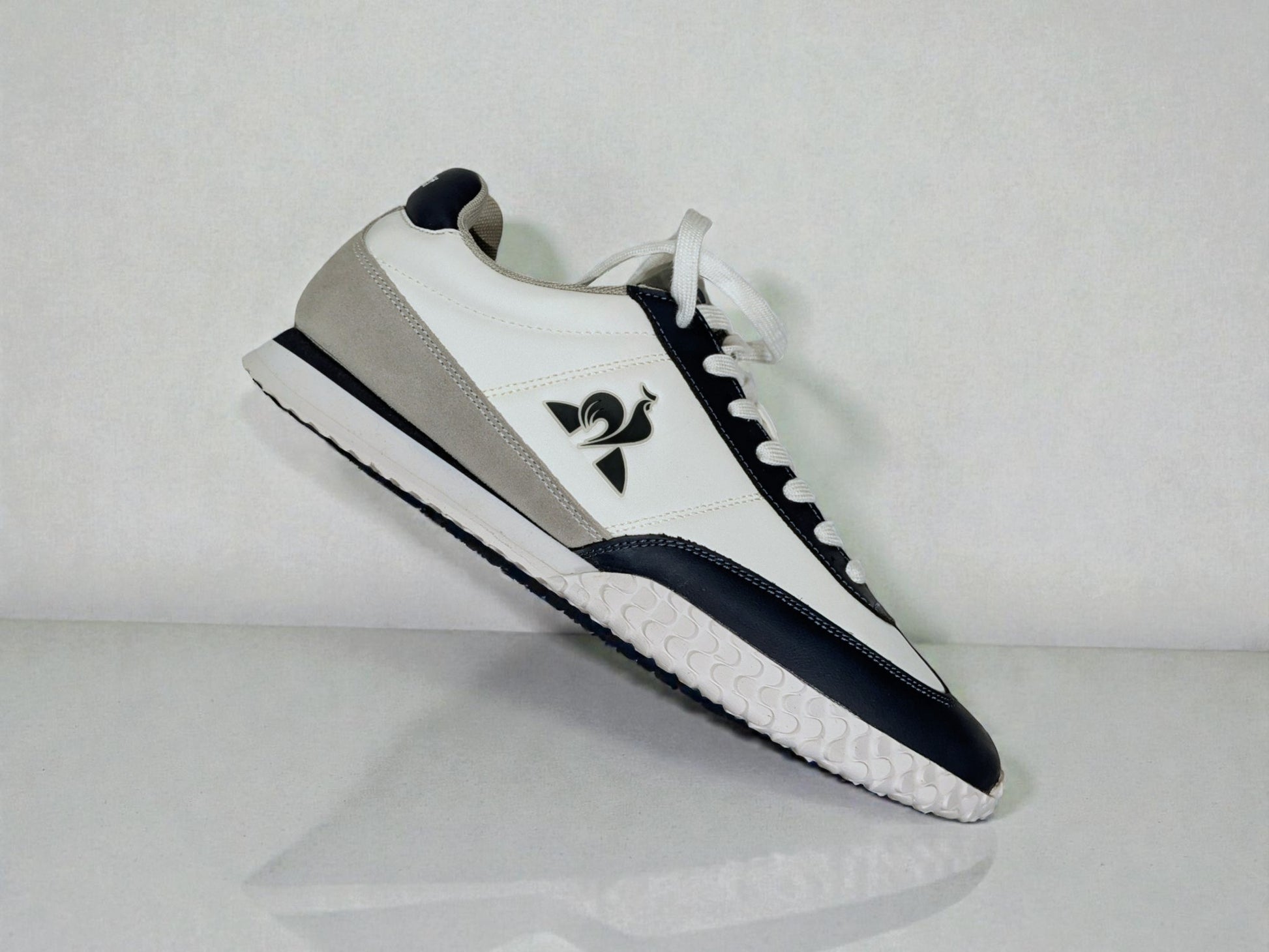 Le Coq Sportif Veloce 1 blanc vue trois quarts