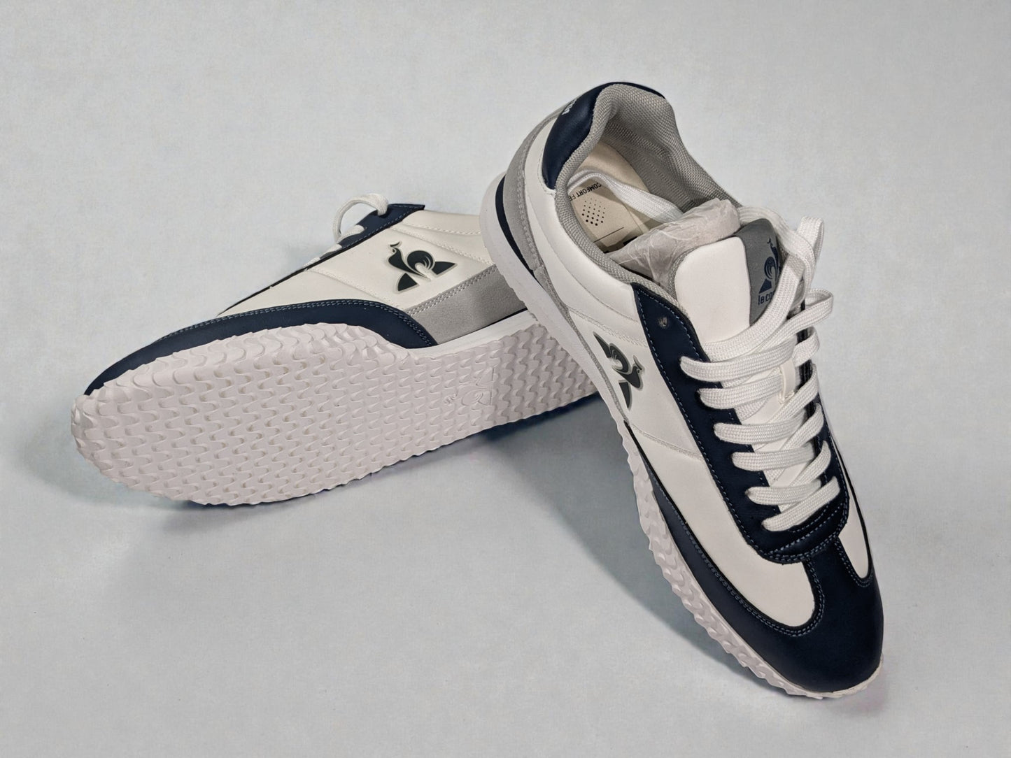 Le Coq Sportif Veloce 1 blanc vue de profil