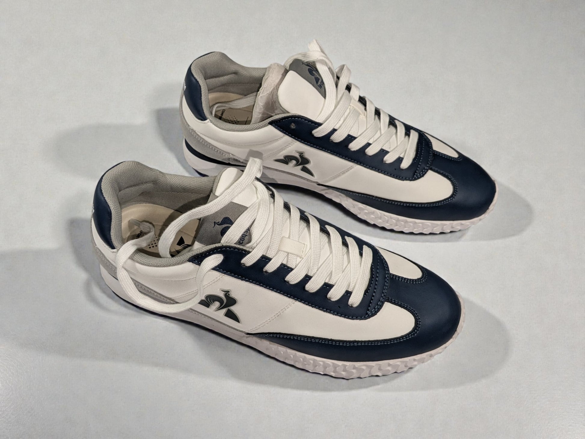 Le Coq Sportif Veloce 1 blanc vue de dessus
