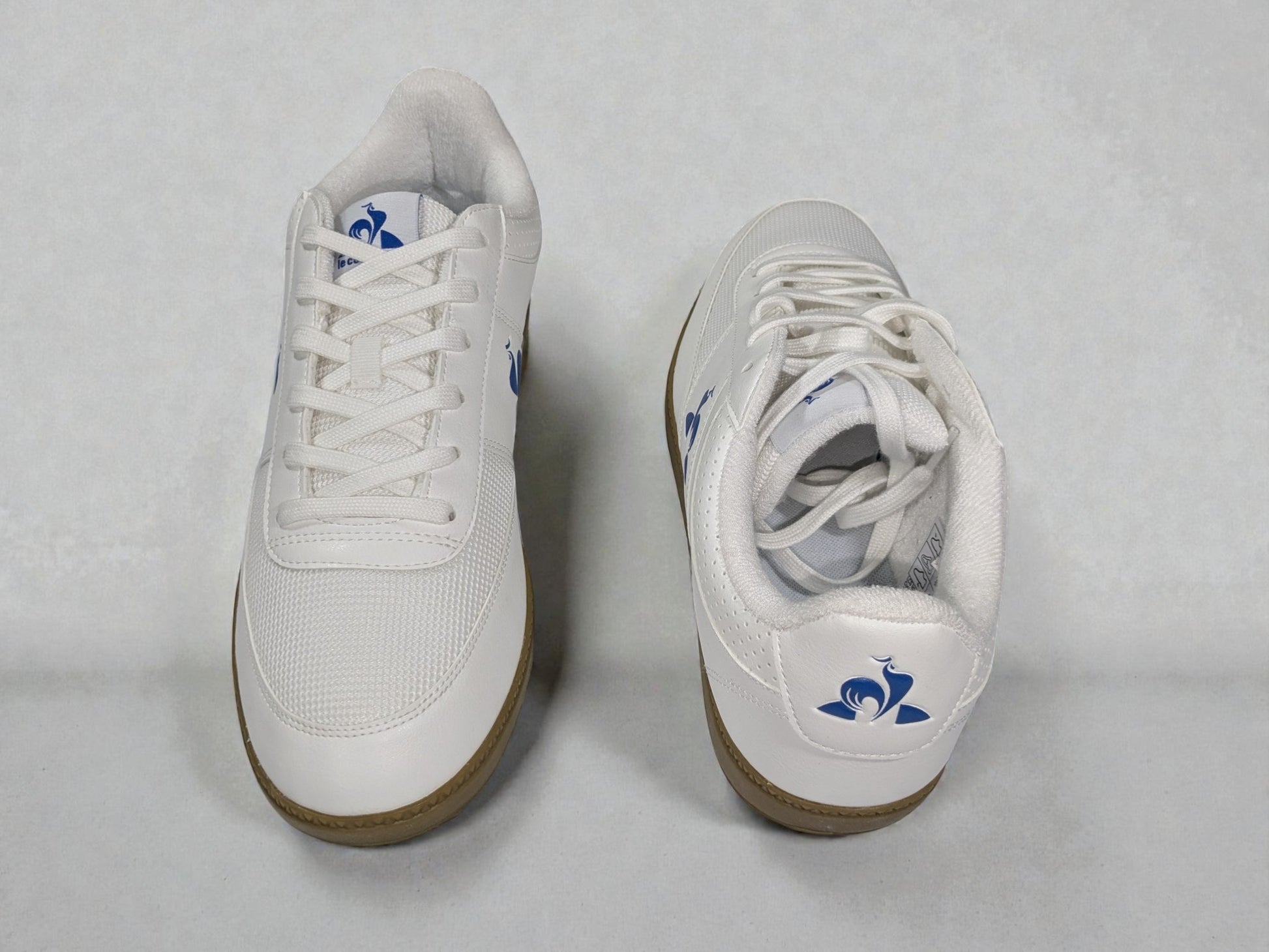 Le Coq Sportif LCS Derby 1 blanc détail logo