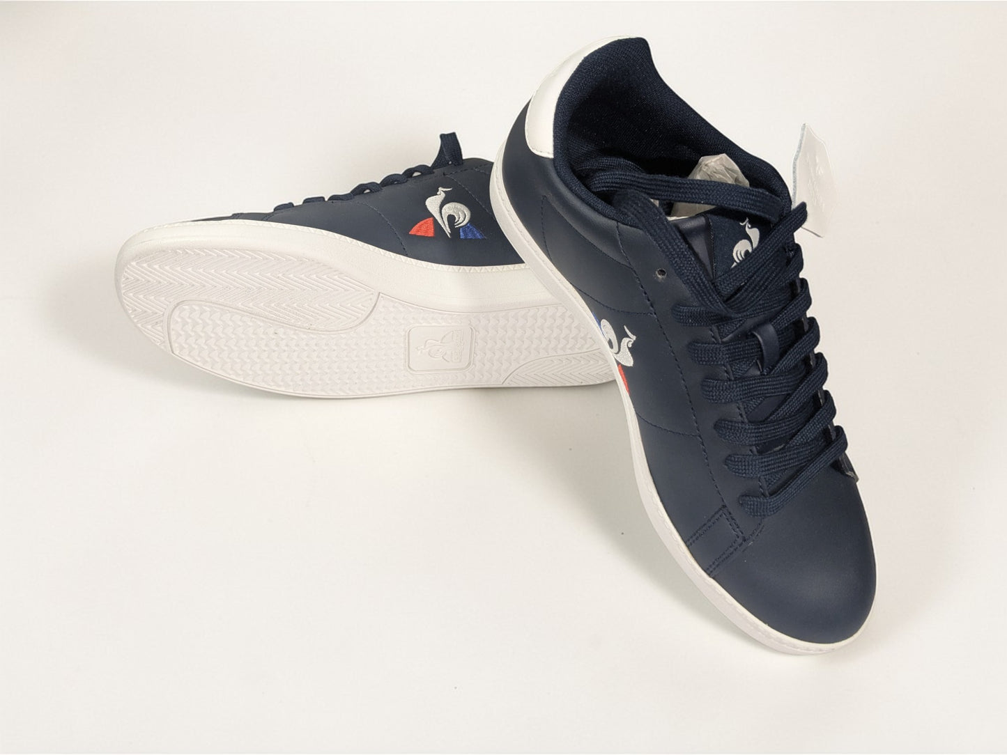 Le Coq Sportif Courtset 2 blanc vue de profil