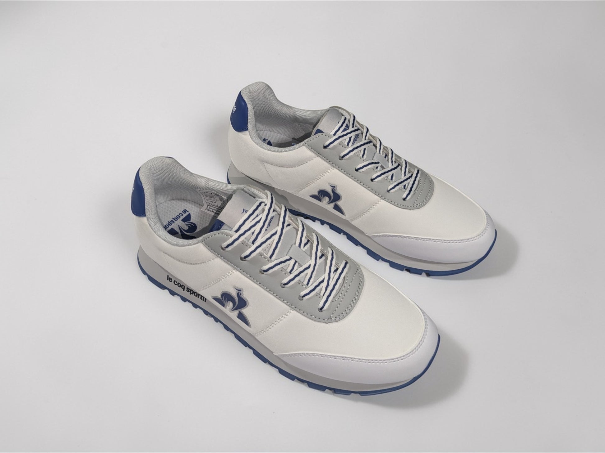 Le Coq Sportif Racerone 2 blanc vue de dessus