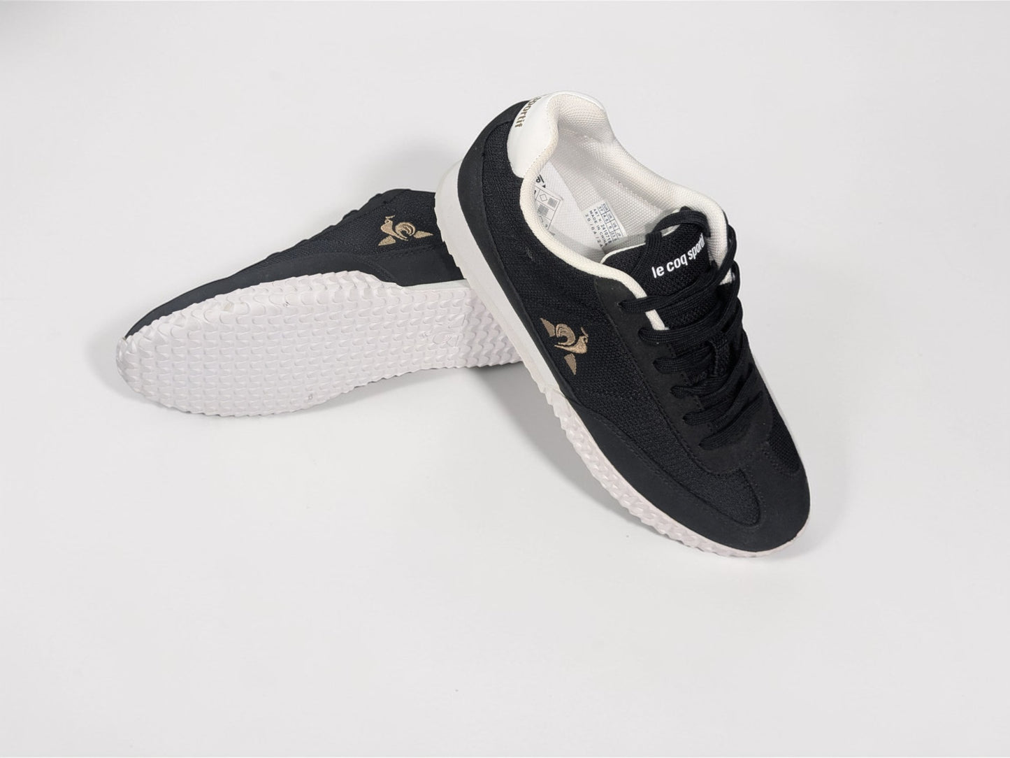 Le Coq Sportif Veloce 1 GS blanc vue de profil