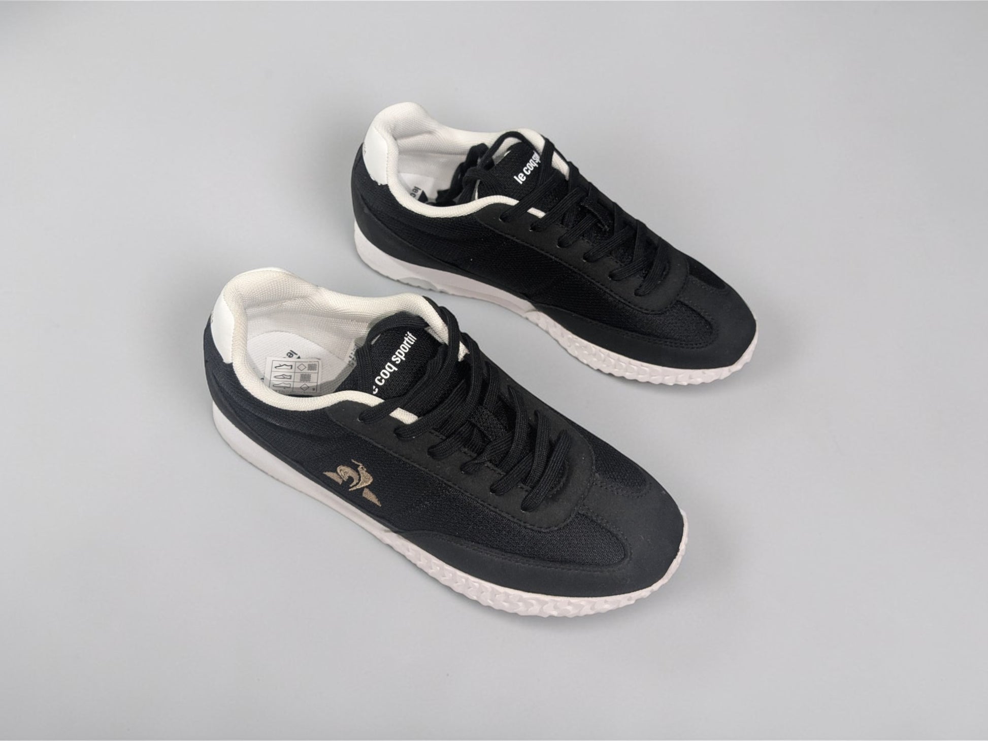 Le Coq Sportif Veloce 1 GS blanc vue de dessus