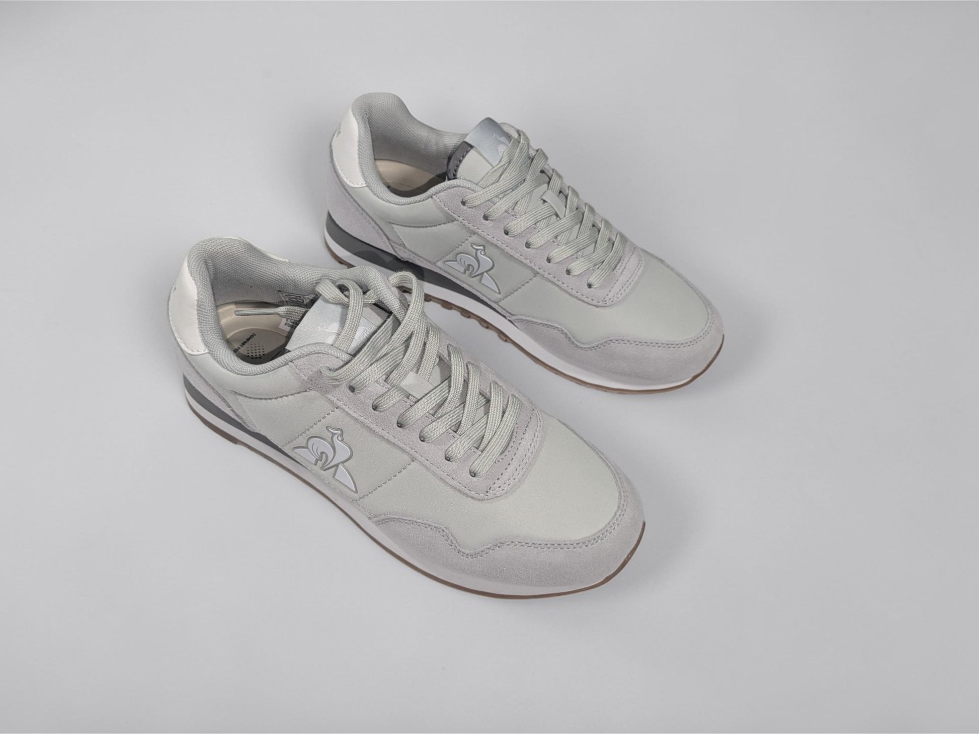 Le Coq Sportif Astra 2 gris vue de dessus