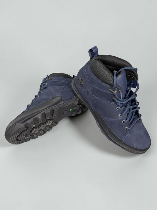 Timberland Euro Rock bleu vue de profil