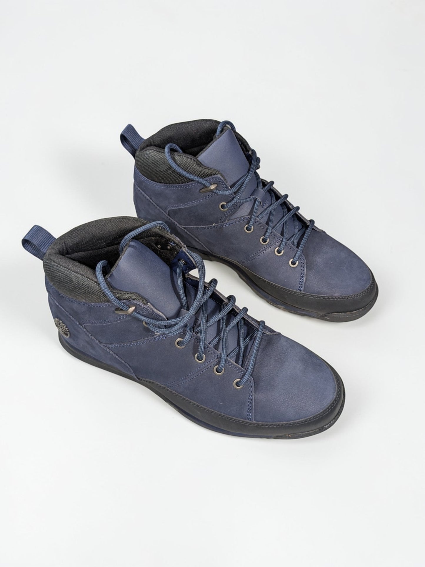 Timberland Euro Rock bleu vue de dessus