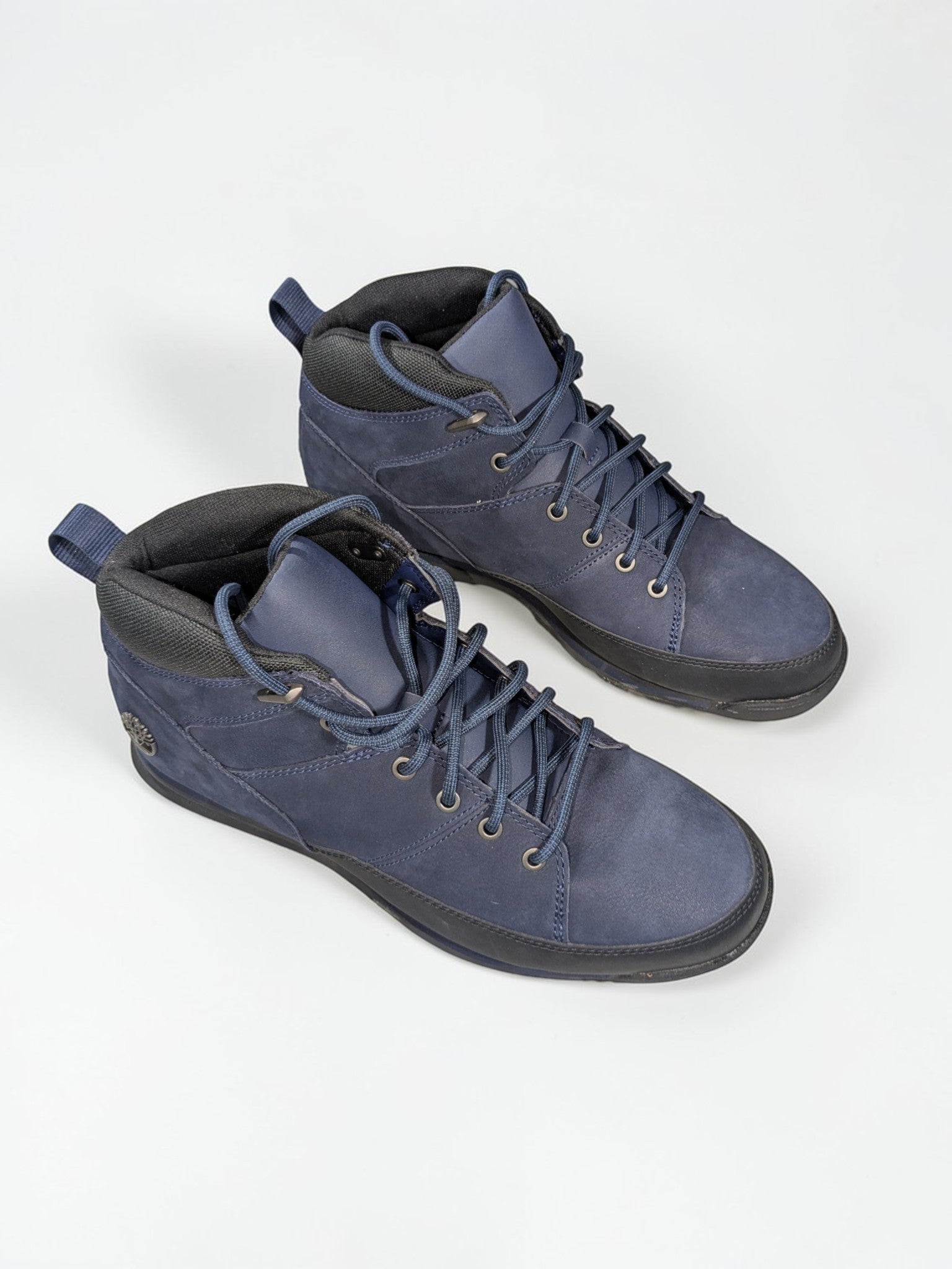 Timberland Euro Rock bleu vue de dessus