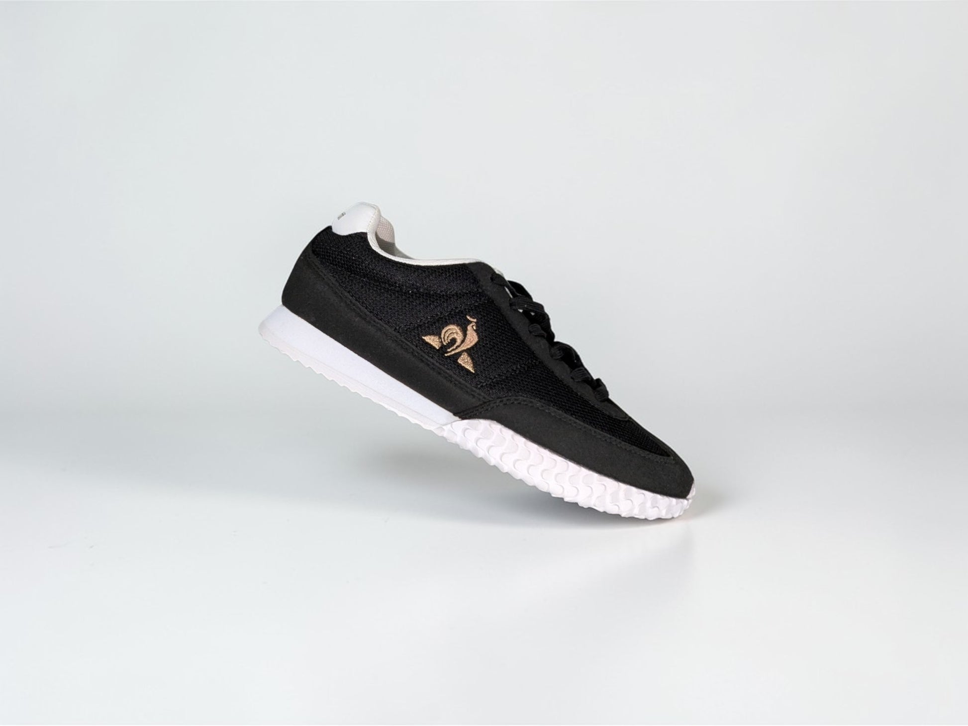 Le Coq Sportif Veloce 1 GS blanc vue trois quarts